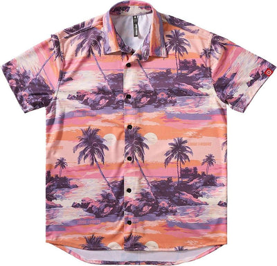 Loose riders party sunset palms - mtb shirt