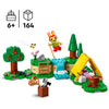 Lego animal crossing - kamperen met bunnie constructiespeelgoed (77047)