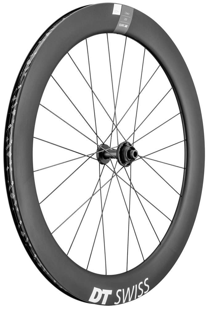 Rueda delantera DT Swiss Arc 1400 Dicut® Carbon 62 Disc Cl