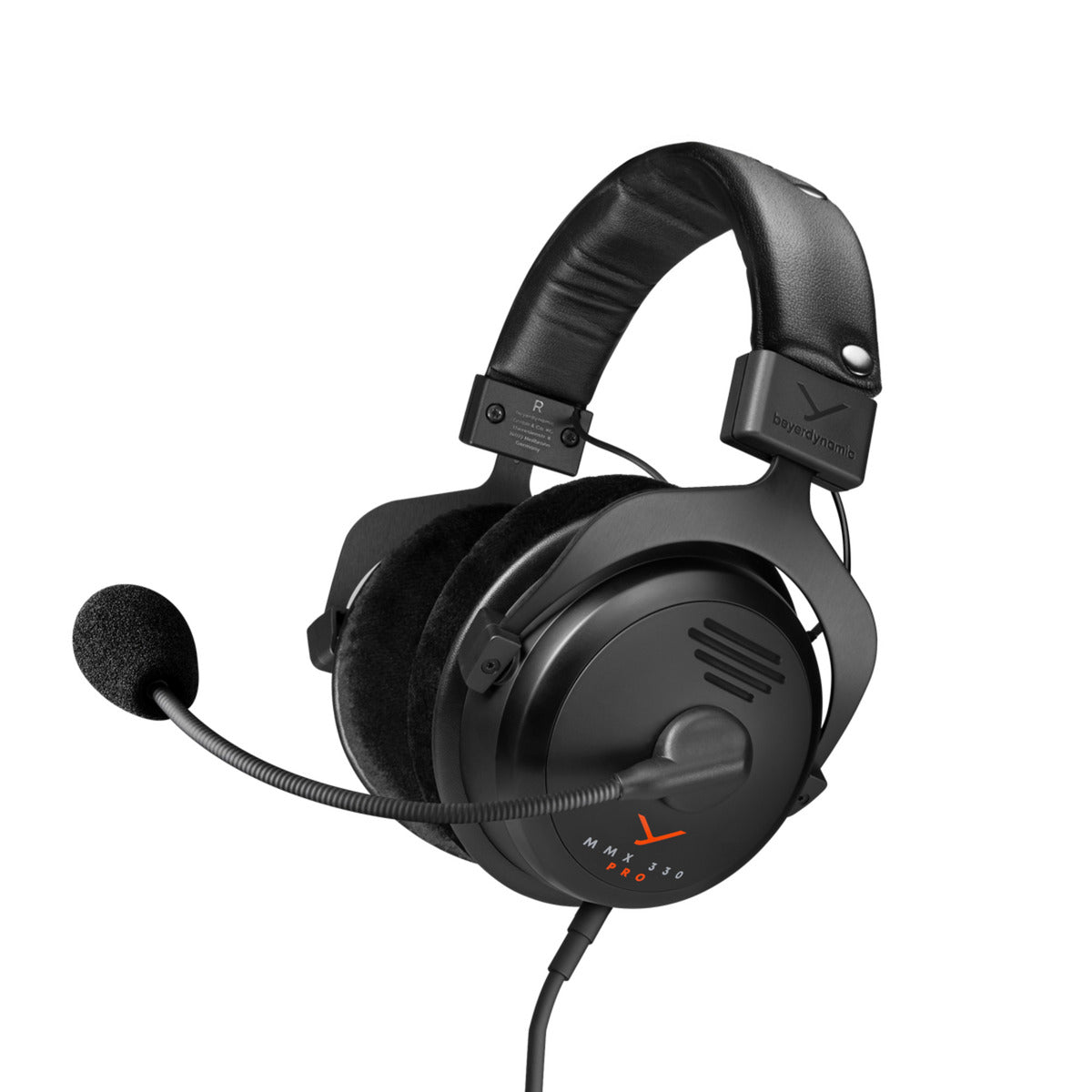 Beyerdynamic mmx 330 pro gaming headset (open-back) over-ear (black, PC, PS5, PS4, Xbox, Nintendo Switch)