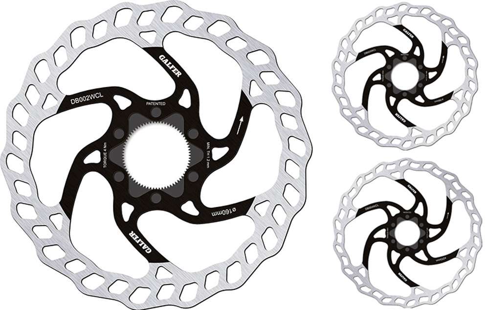 Rotore per disco centerlock per mtb fisso Galfer bike wave®