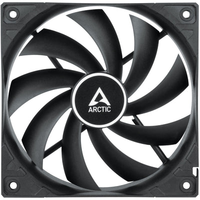 Arctic f12 pwm pst case fan (zwart, 120 x 120 x 25 mm)