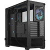 Diseño fractal Pop Air RGB Black TG Clear Tint