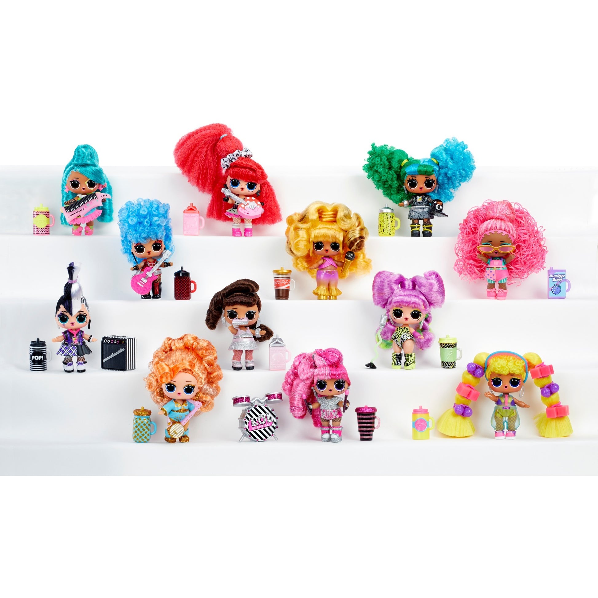 Mga entertainment l.o.l. surprise! - remix hairflip pop (assortiment product)
