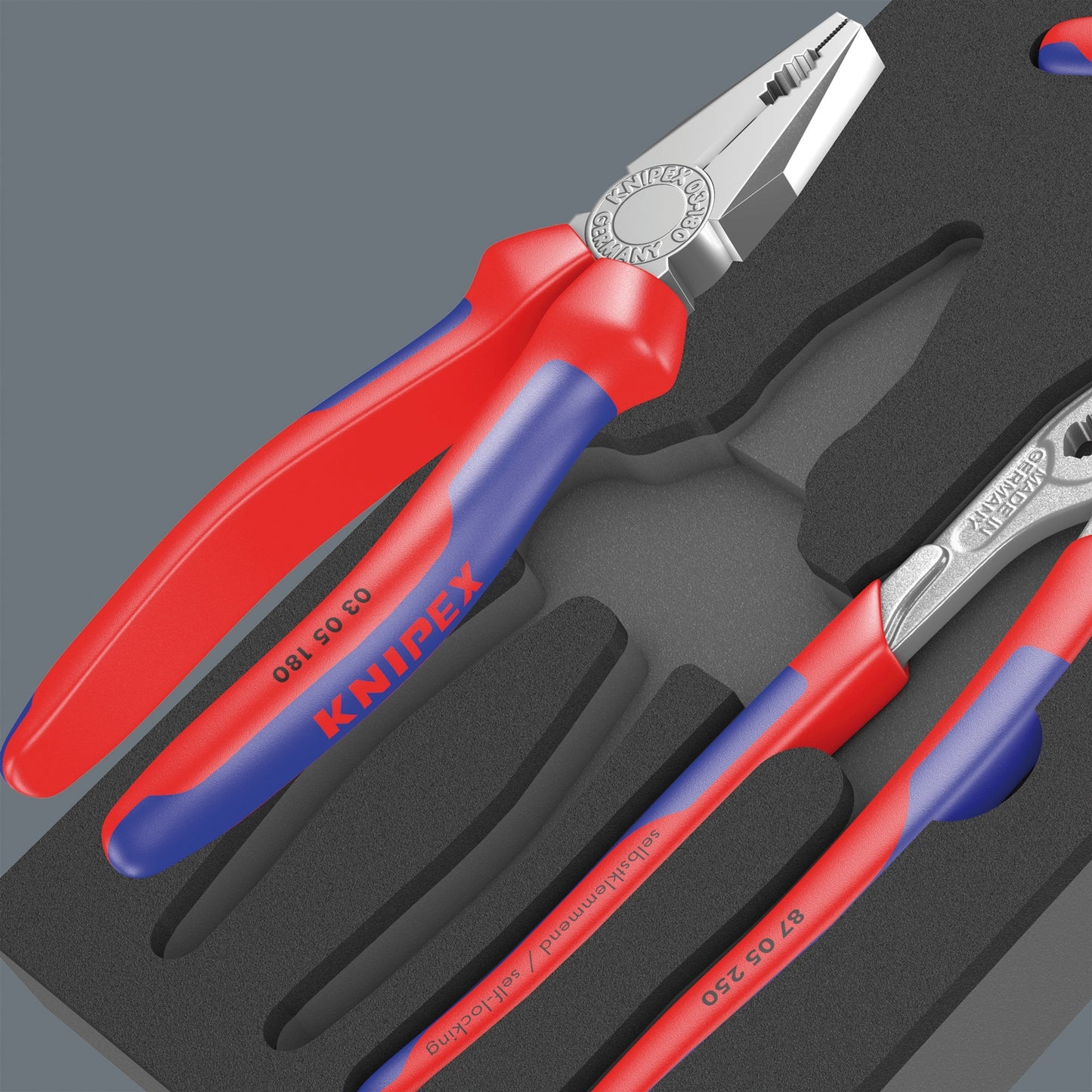 Wera 9780 Inserto schiumogeno con Knipex Tangen SE