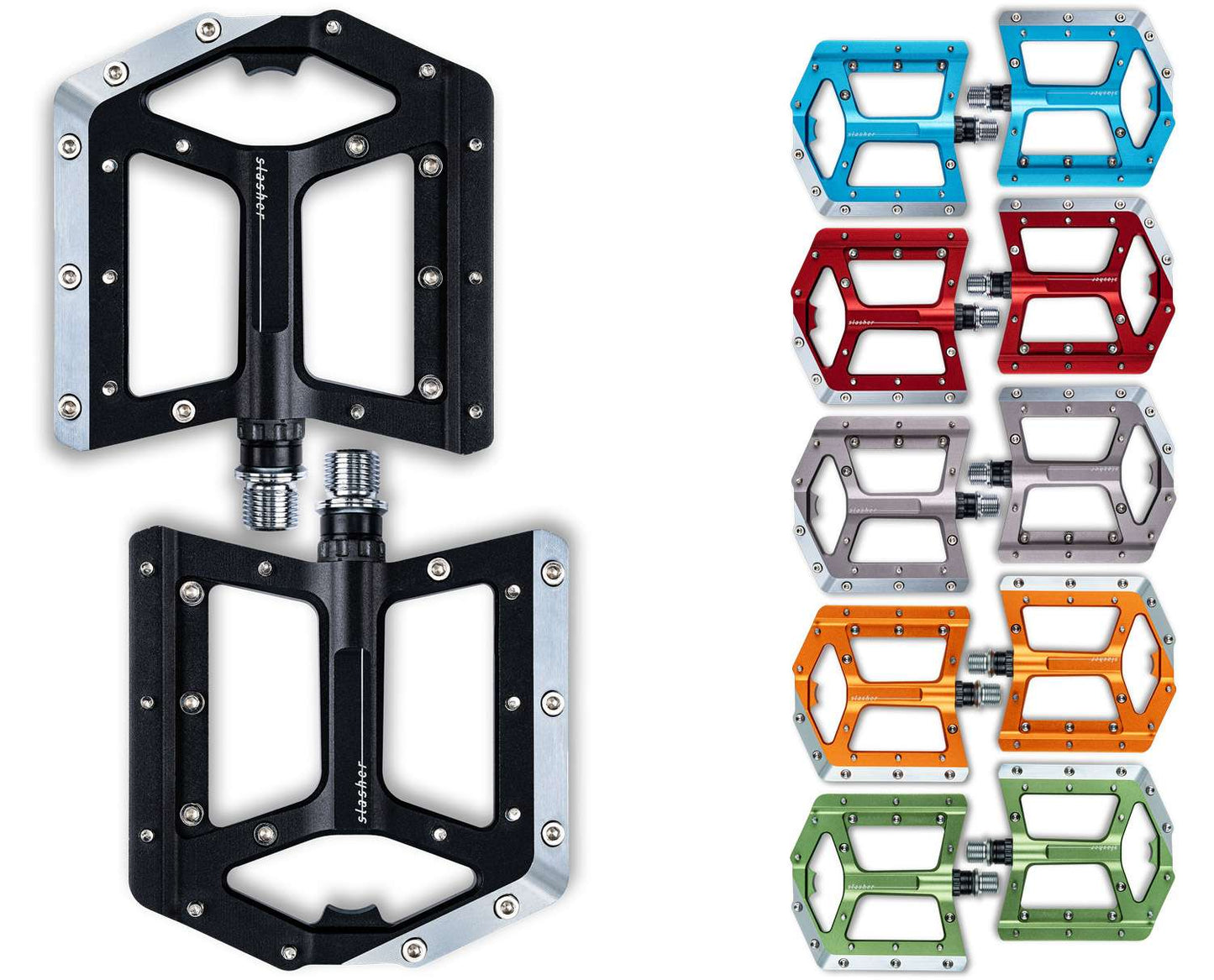 Pedales planos Cube Slasher