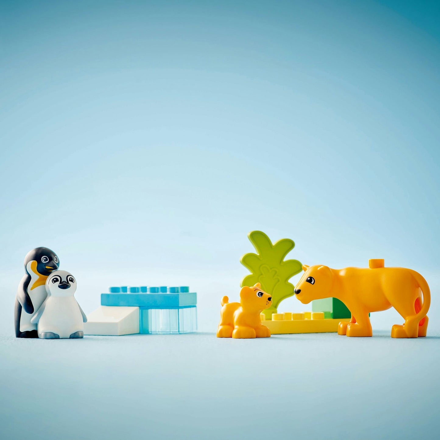 LEGO LEGO DUPLO CITTÀ 10442 Famiglie di animali selvatici: Penguins e Leeuwen
