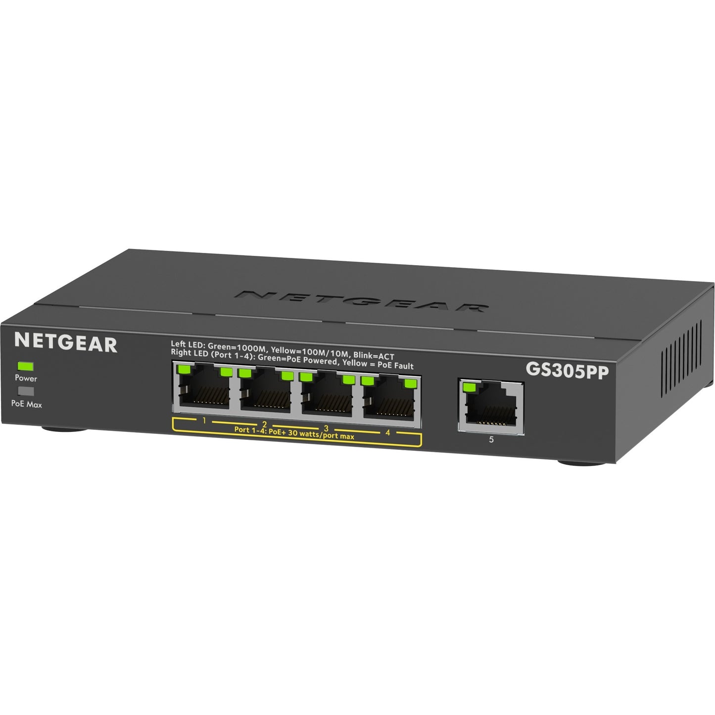 NetGear Gigabit Ethernet Poe+ Switch Unmanage (GS3