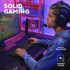 Trust GXT 864 Cada Tastiera da gioco meccanica compatta TKL, tastiera da gioco (nera, layout USA, marrone Huano, RGB)