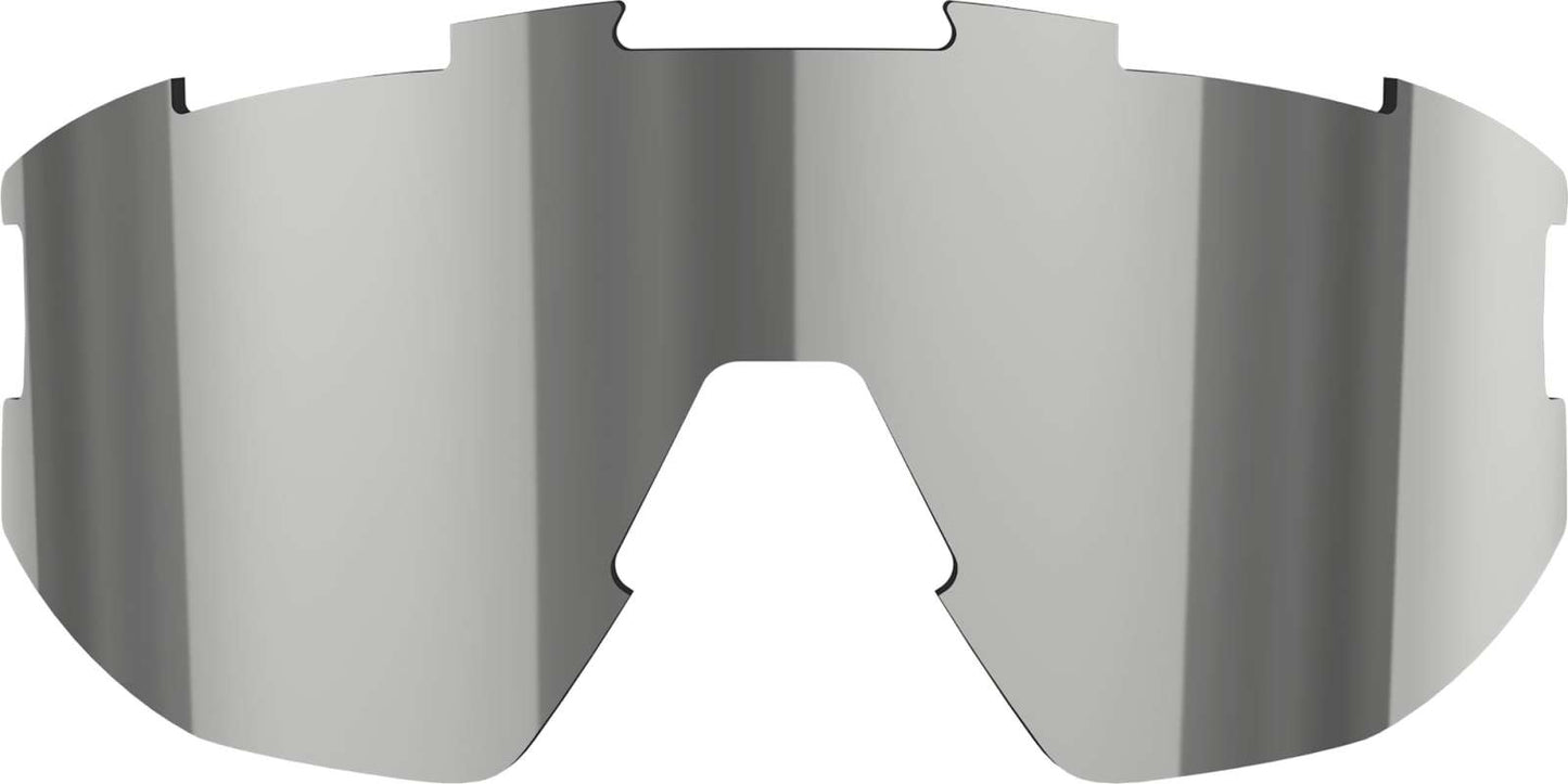 Bliz Fusion Matrix Smoke con lente di ricambio a specchio argento