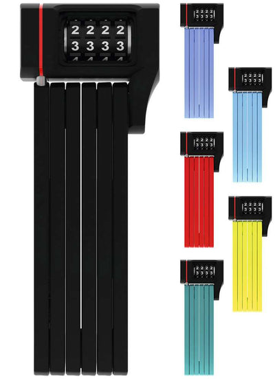 Abus ugrip bordo 5700 80 combo folding lock incl. holder