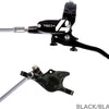Hope tech 4 x2 steel braided disc brake - lever left