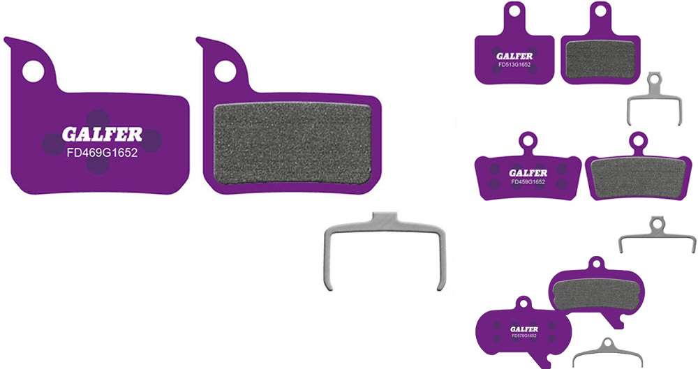 Pastillas de disco para bicicleta eléctrica Galfer para sram avid
