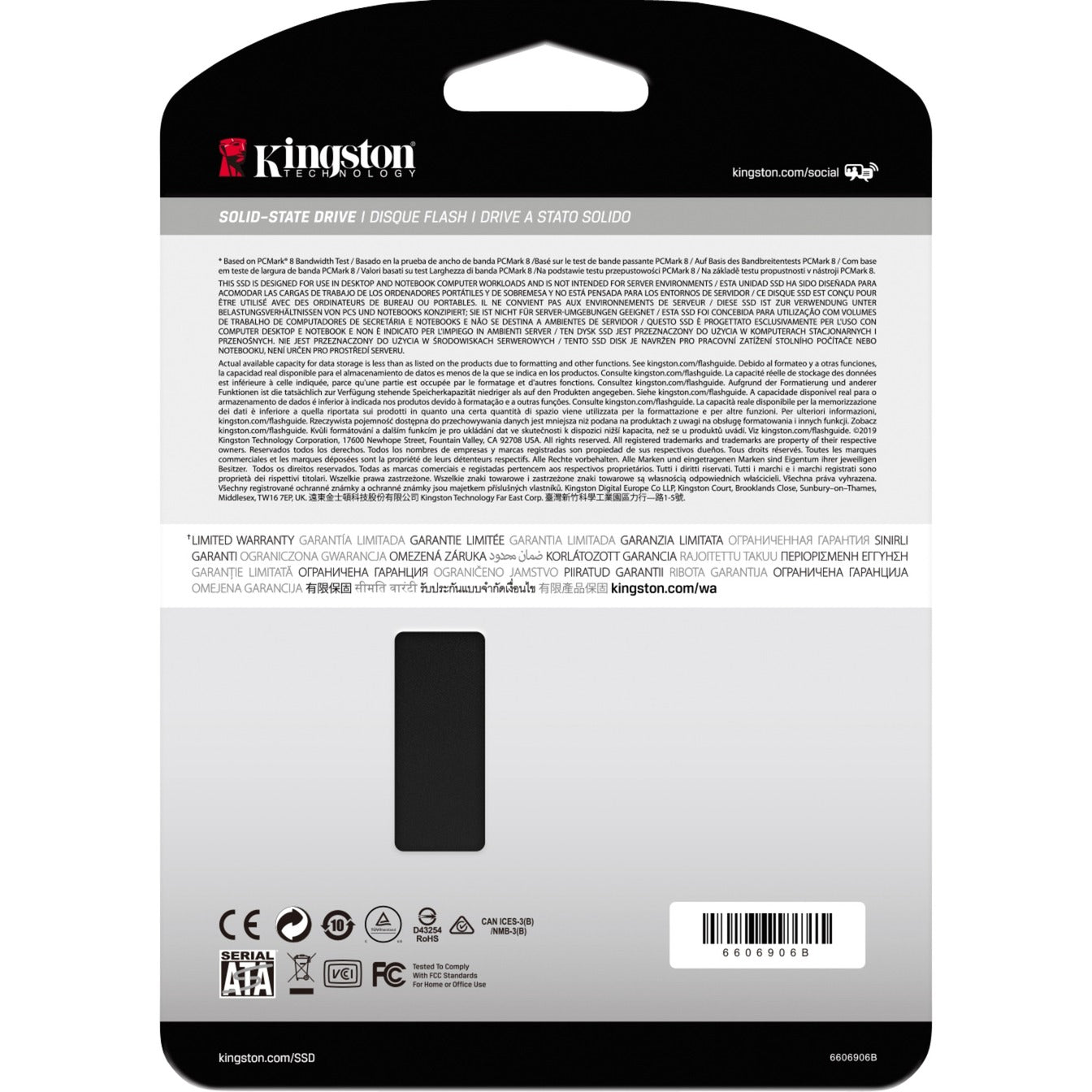 Kingston Kingston SKC600 256G KC600 SSD, 256 GB, 2.5, SATA3, 3D V-NAND TLC