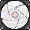 Silverstone sst-fw124-argb 120x120x15 case fan (zwart, 120 x 120 x 15 mm, pwm)