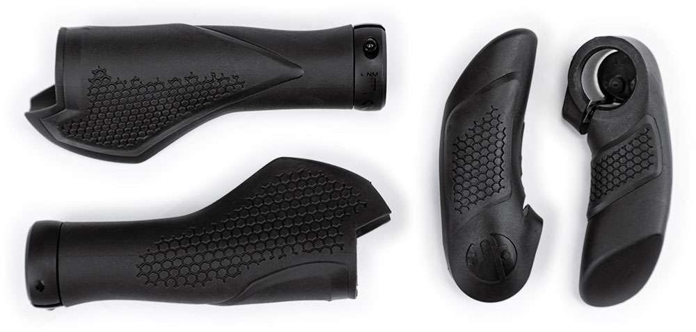 Natural fit comfort bar ends medium grips