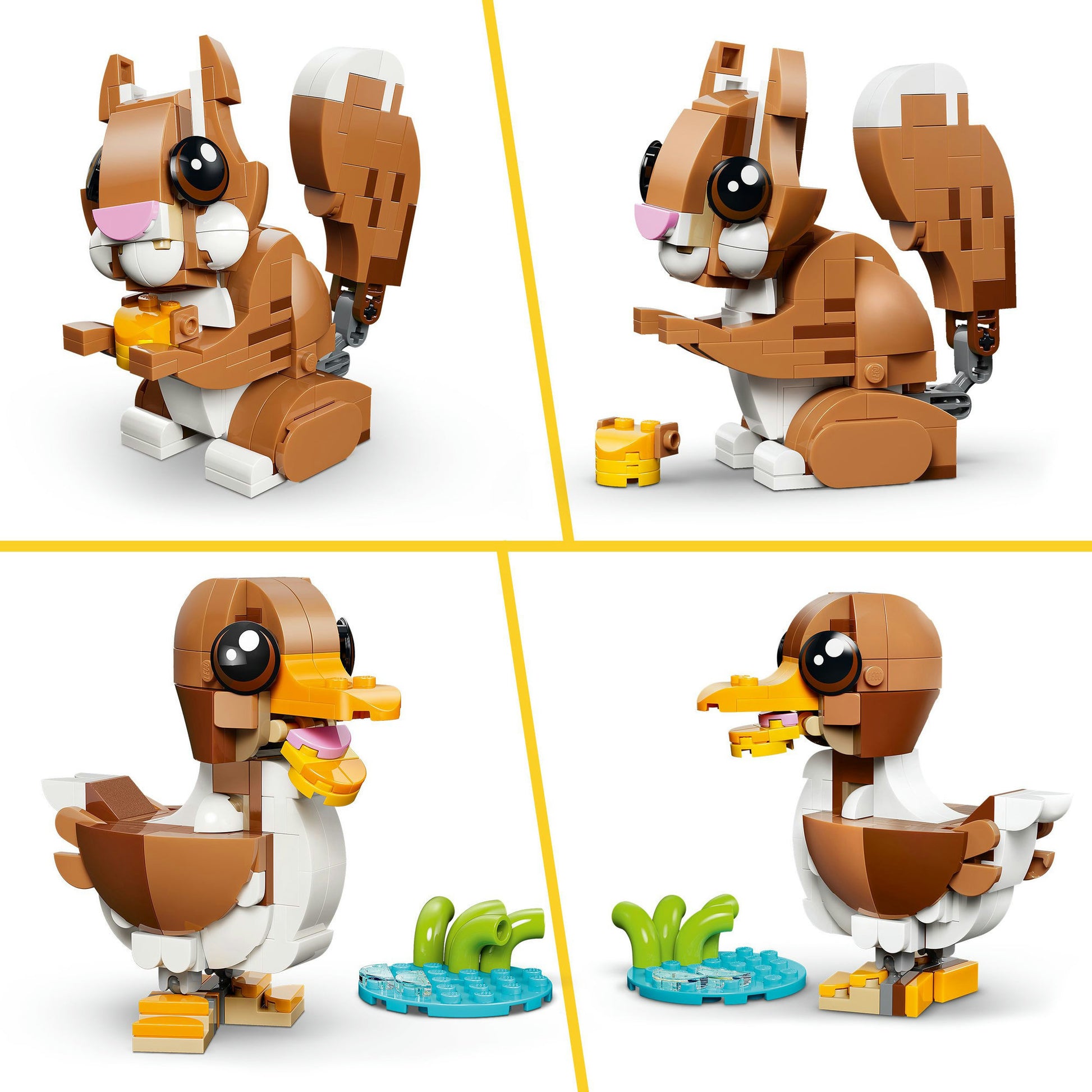 Lego creador 31382 lindo animal juguetón cachorro