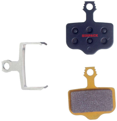 Confezione da sei racing avid elixir tramite pastiglie freno a disco sinterizzate gt db1 db3