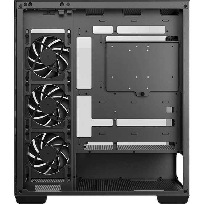 Custodia midi tower Deepcool CG580 4f v2 (nero | 2x USB-A | 1x USB-C | RGB | vetro temperato)