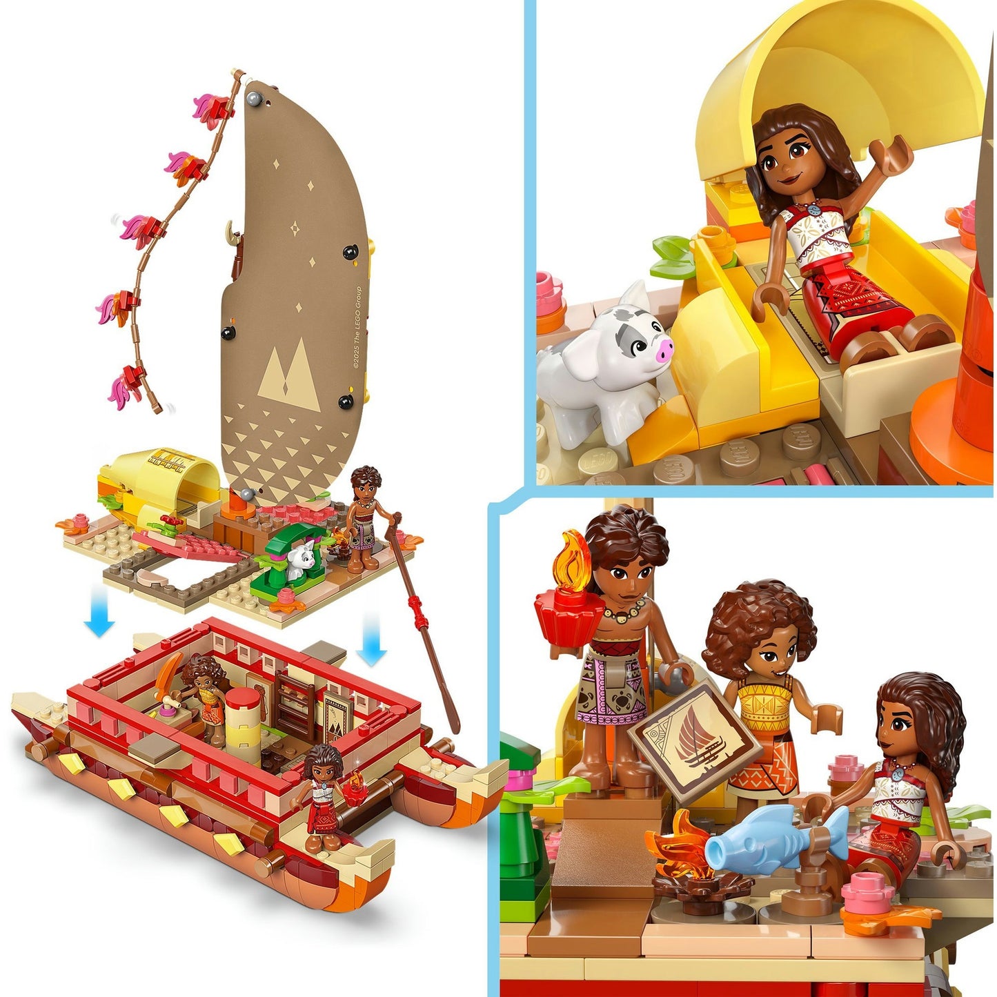 LEGO LEGO Princesa 43270 Vaiana's Adventure Kano