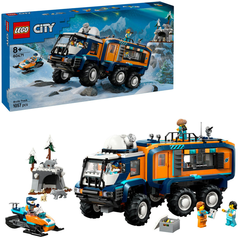 ABI LEGO 60471 Camión de laboratorio de exploración de la ciudad en el Polo Norte