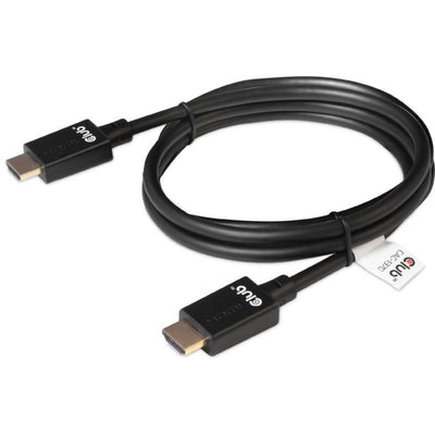 Club 3d gecertificeerde ultra high speed hdmi 2.1 kabel (zwart, 1,5 meter, 8k)
