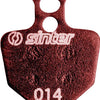 Sinter formula 014 disc pads