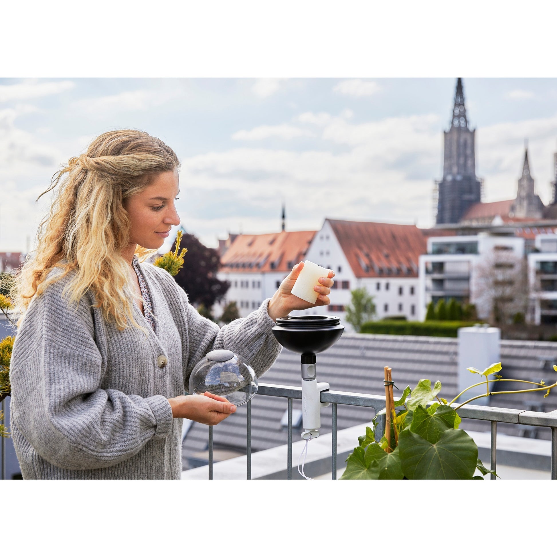 Gardena ClickUp! Balconyclamp