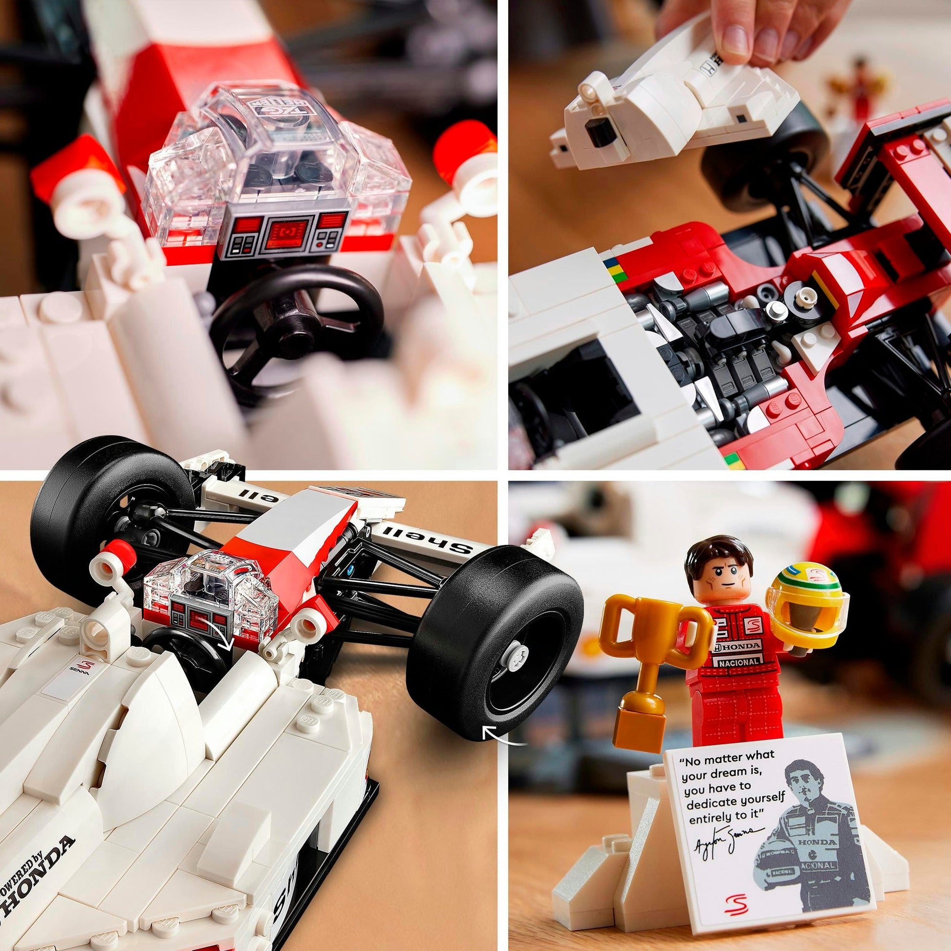 LEGO LEGO Icons 10330 McLaren MP4 4 y Ayrton Senna