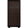 Fractal design north midi tower behuizing (zwart houtkleur | 2x usb-a | 1x usb-c)
