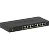 Switch Netgear Gigabit Ethernet a 8 porte Poe+ Essentials non gestito (gs308lp) (Nero, Poe da 60 Watt)