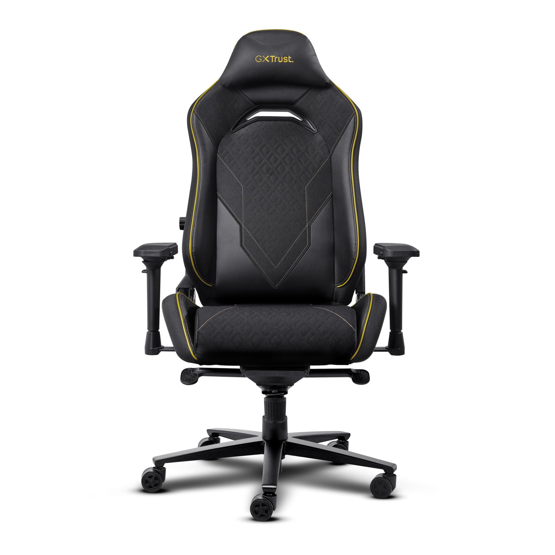 Trust GXT 721 Ruya Pro Premium Comoda sedia da gaming (Nero Giallo)