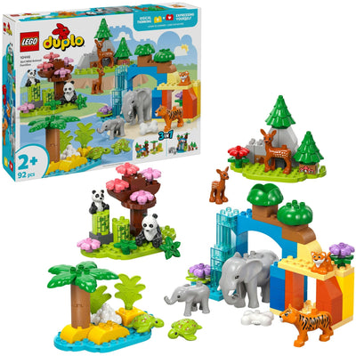 LEGO LEGO DUPLO CITTÀ 10446 Famiglie 3 in 1 di Wild Dieren