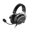 Auriculares supraaurales USB para juegos Hator Hypergang 3 (negro, RGB, sonido envolvente virtual 7.1, USB Bluetooth)