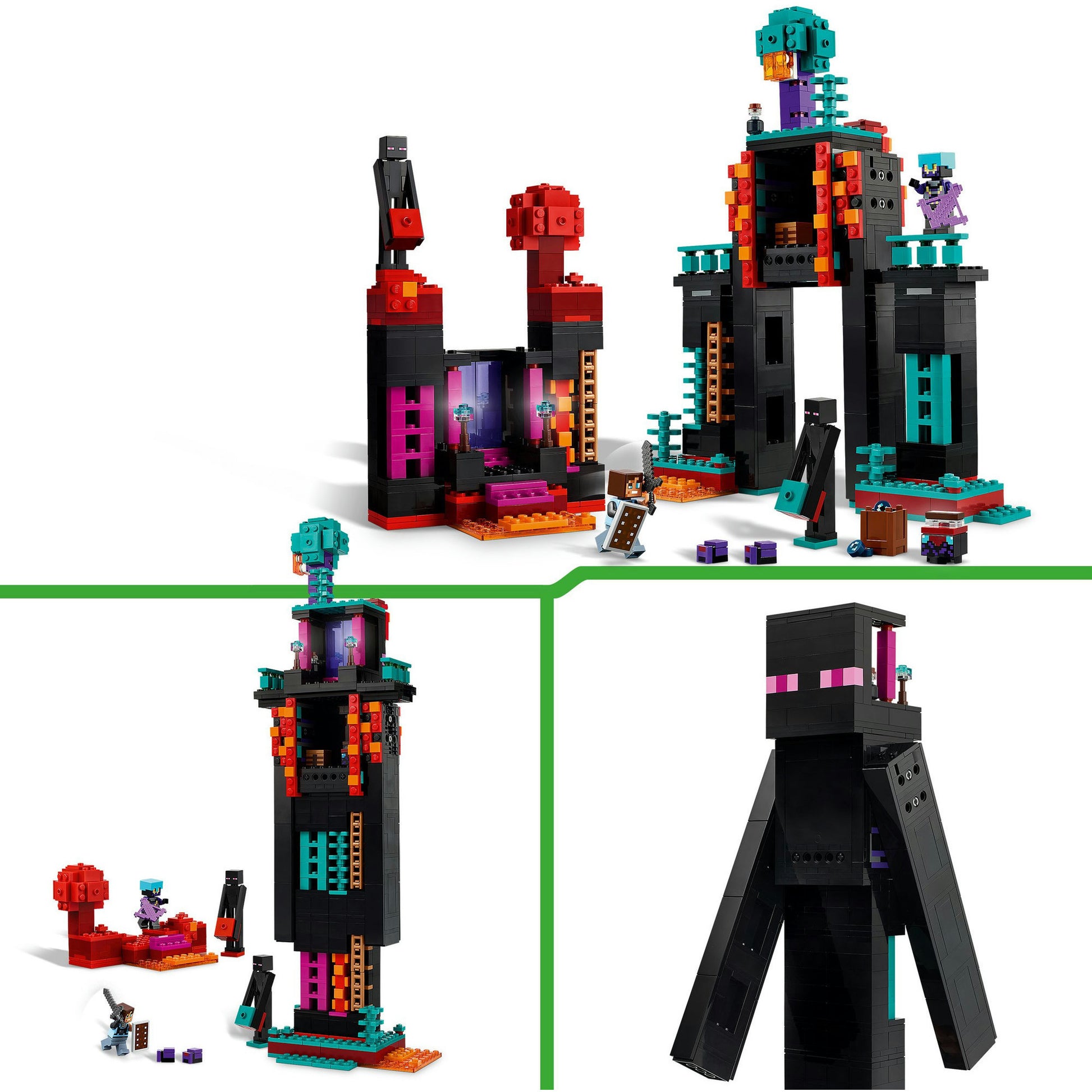 LEGO 21279 Minecraft La Torre Enderman