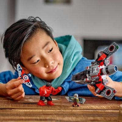 LEGO LEGO 76292 Captain America vs. Duello rosso Hulk