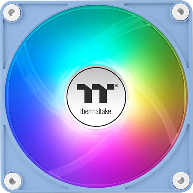 Thermaltake ct120 ex argb sync ventola di raffreddamento per PC hydrangea blue (pacchetto da 3 ventole) ventole per case (azzurro, 3 pezzi, 120 x 120 x 25 mm, pwm)