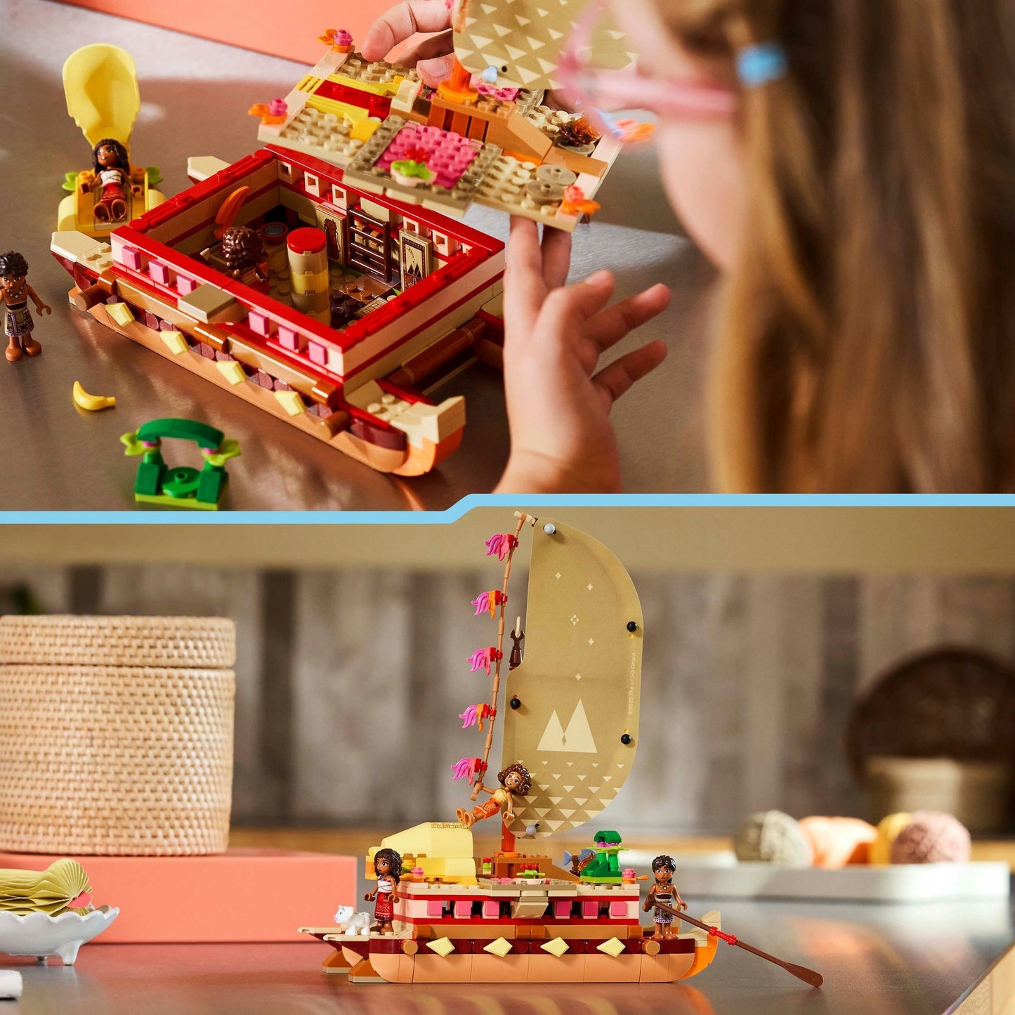 LEGO LEGO Princesa 43270 Vaiana's Adventure Kano
