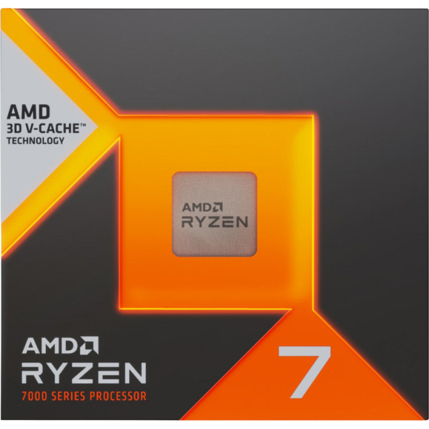 Processore AMD Ryzen 7 7700x3D, 4 GHz (4,5 GHz Turbo Boost) socket AM5 (sbloccato, in scatola)