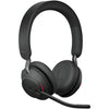 Jabra evolve2 65, auricolare stereo on-ear ms (nero, microsoft team, bluetooth)