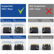 Act connectivity m.2 nvme pcie ssd dockingstation, usb-c 3.2 gen2 (zwart) - afbeelding 8