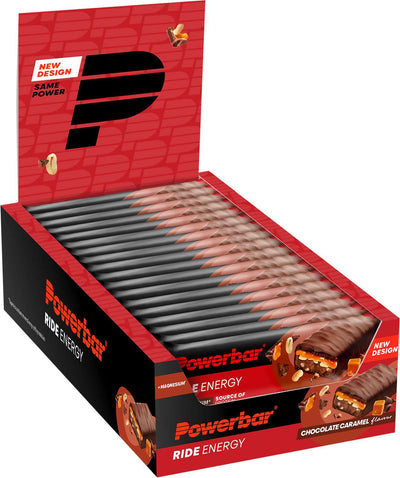 Caja de barra energética powerbar ride 18er