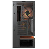 Custodia midi tower Cougar cfv235 mesh (nero | 2x USB-A | 1x USB-C | RGB | vetro temperato)