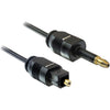Delock Toslink maschio -> Toslink mini 3,5 mm, 2m