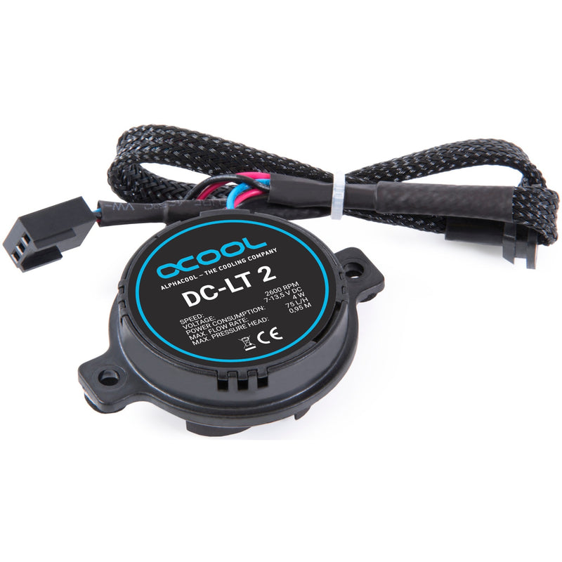 Alphacool dc-lt 2 - 2600 giri/min ceramica - 12 V CC - pompa (3 schede sinusali) (nera)