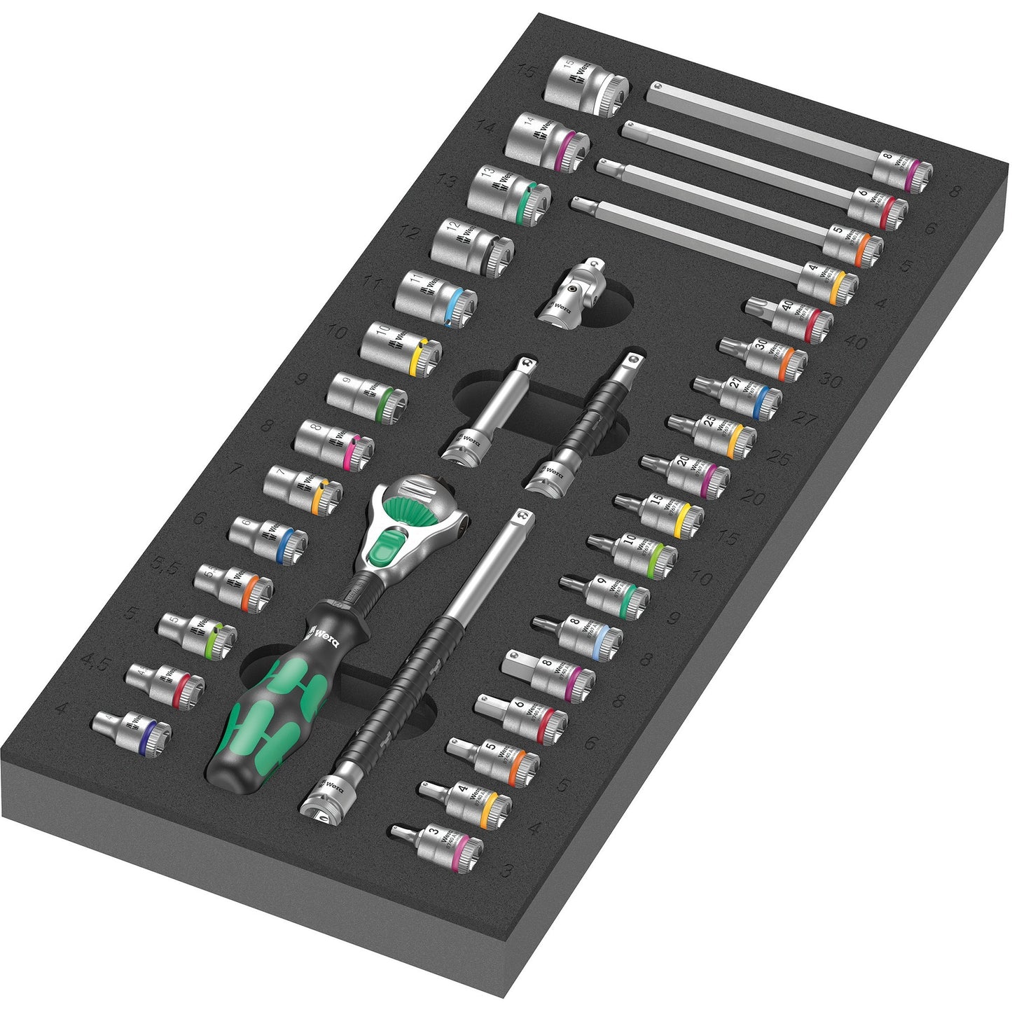 WERA FOAMING INSERT 8000 A Zyklop Set 1