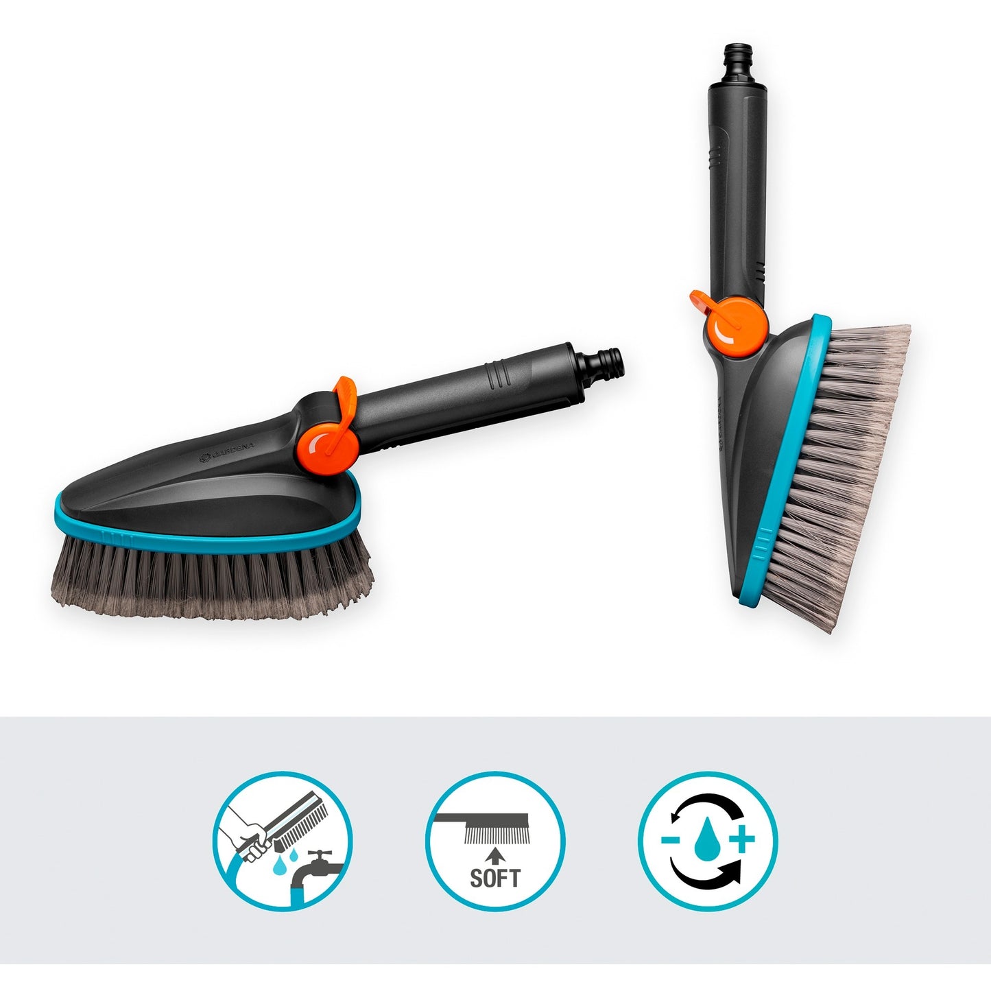 Gardena Cleansystem Handbrush M morbido