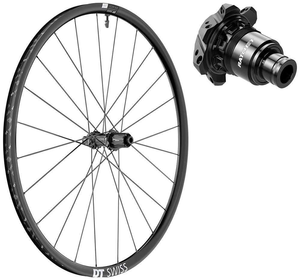 Rueda trasera dt swiss er 1600 spline® 28 disco 23mm