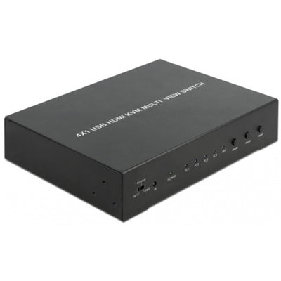 Delock KVM 4-In-1 Multiview Switch 4x HDMI con USB