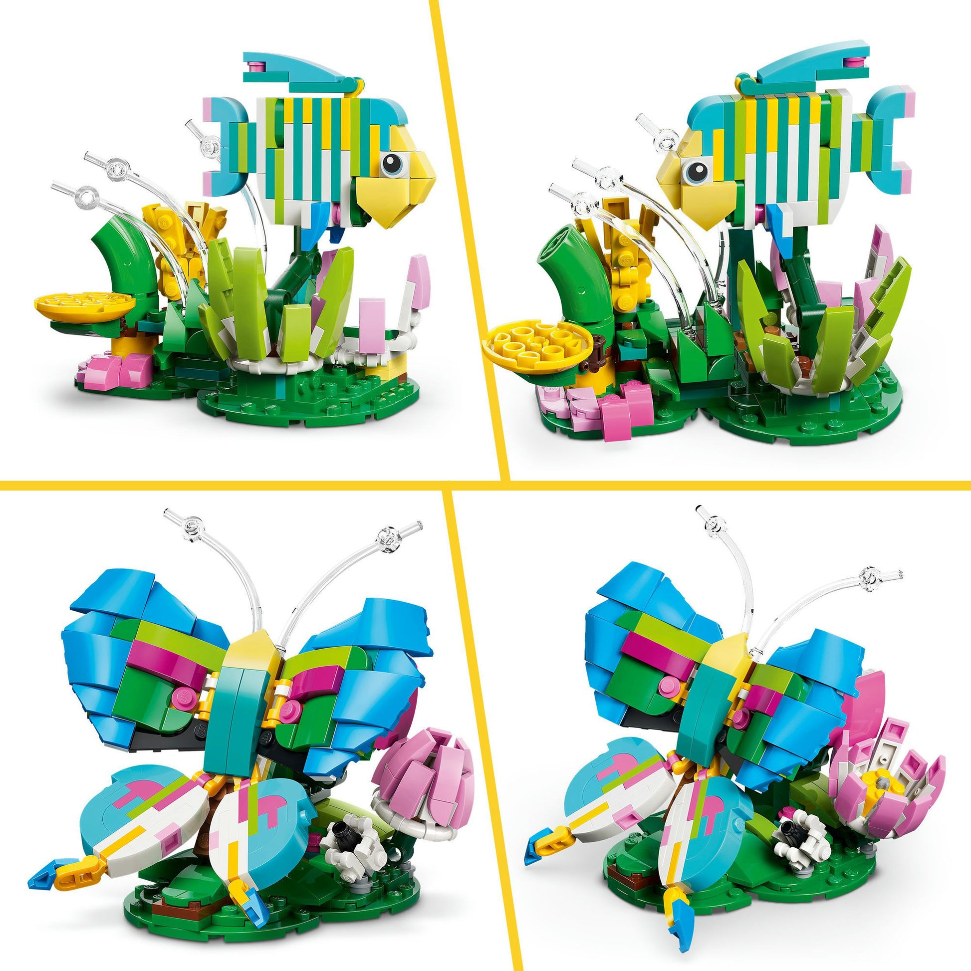 Lego creator 31384 wilde dieren: kleurrijke kolibrie